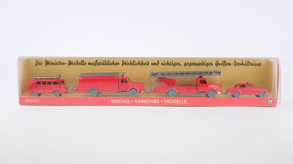 Wiking H0 182290 PMS Verkehrs-Modelle Themenset Feuerwehr