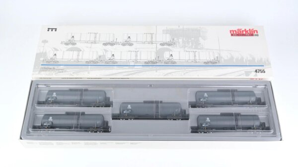 Märklin H0 4755 VTG Kesselwagen-Set der DB