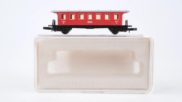 Märklin Z 8701 Personenwagen (Kuckucks-Bähnel) Württembergische Länderbahn