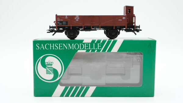 Sachsenmodelle H0 16001  Offener Güterwagen mit Bremserhaus DB
