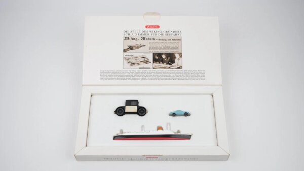 Wiking H0 9903458 Miniatur-Klassiker zu Lande und zu Wasser