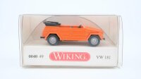 Wiking H0 004049 VW 181 Kübelwagen offen orange