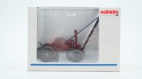 Märklin H0 1891 Lokomobil Oldtimer Kran weinrot