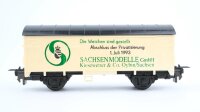 Sachsenmodelle H0 18591 Tonnendachwagen Privatisierung 1993