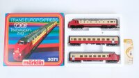 Märklin H0 3071 Triebwagenzug Edelweiss TEE Trans...