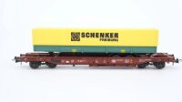 Roco H0 46356 Taschenwagen mit Sattelauflieger (Schenker) DB