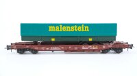 Roco H0 46366 Taschenwagen (479 4 388-3, Sattelauflieger: Malenstein) DB