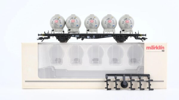 Märklin H0 48532 Behälter-Tragwagen (Containerwagen)  Lbgjs 598 der DB