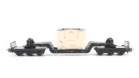 Märklin H0 4618 Tiefladewagen mit Kiste BAHIA DB