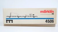 Märklin H0 4506 Flugzeug-Transportwagen mit Flugzeug-Bausatz Junkers F 13