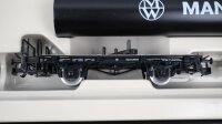 Märklin H0 2854 Güterzug Mannesmann Röhrenzug DB Wechselstrom (vermutlich verharzt)