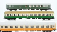Sachsenmodelle ua H0 Konvolut Reisezugwagen Schnellzugwagen 2. Kl. mit Gepäckabteil DR