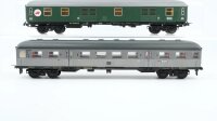 Trix Express H0 Konvolut Schnellzugwagen Silberling 2. Kl. Gepäckwagen DB