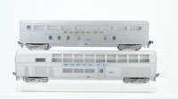 Fleischmann H0 Konvolut US Bi-level Passsenger Car Santa Fe