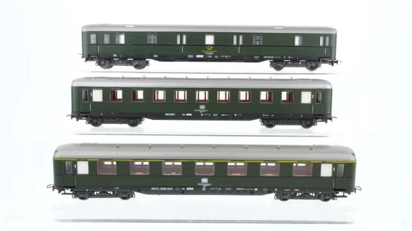 Liliput H0 Konvolut Abteilwagen 1./2.Kl. Postwagen DB