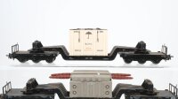 Märklin H0 Konvolut Schwerlastwagen mit Trafo AEG...