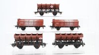 Trix Express H0 Konvolut Muldenkippwagen Klappdeckelwagen DB