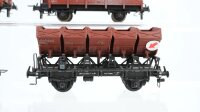 Trix Express H0 Konvolut Muldenkippwagen Klappdeckelwagen DB
