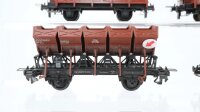Trix Express H0 Konvolut Muldenkippwagen Klappdeckelwagen DB
