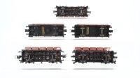 Trix Express H0 Konvolut Muldenkippwagen Klappdeckelwagen DB