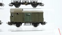 Märklin H0 Konvolut Kesselwagen Shell Behältertragwagen Von Haus zu Haus Güterzugbegleitwagen DB