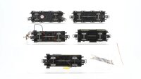 Märklin H0 Konvolut Kesselwagen Shell Behältertragwagen Von Haus zu Haus Güterzugbegleitwagen DB