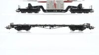 Märklin H0 Konvolut Tiefladewagen mit Trafo AEG Rungenwagen DB