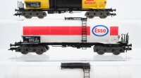 Fleischmann H0 Konvolut Kesselwagen Esso BP Shell