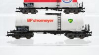 Fleischmann H0 Konvolut Kesselwagen Esso BP Shell