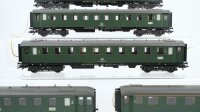 Märklin H0 Konvolut Abteilwagen 1.Kl. 2.Kl. Grossraumwagen 2.Kl. DB
