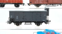 Piko ua H0 Konvolut Silowagen gedeckte Güterwagen Klappdeckelwagen Autotransportwagen mit PKW DR ua