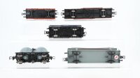 Piko ua H0 Konvolut Silowagen gedeckte Güterwagen Klappdeckelwagen Autotransportwagen mit PKW DR ua