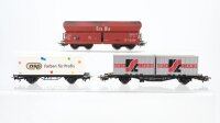 Märklin H0 Konvolut Selbstentladewagen Erz IIId...