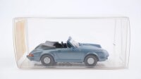 Wiking H0 12162 Porsche Cabrio 911 blau-metallic