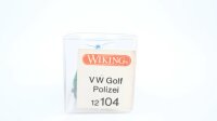 Wiking H0 12104 VW Golf Polizei