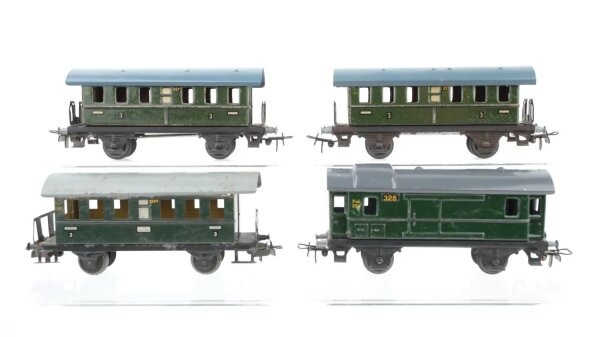 Märklin H0 Konvolut Personenwagen 327 327/1 328 Blech