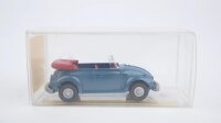 Wiking H0 10033 VW Cabriolet blau/rot