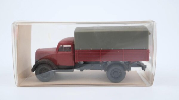 Wiking H0 14840 Opel Blitz 39 rot/grau