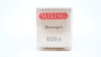 Wiking H0 65616 Bauwagen weiss