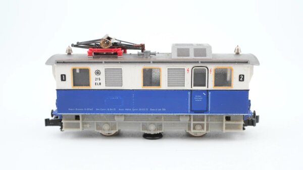 Fleischmann N Schienenreinigungslok 215 Edelweißbahn