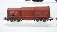 Märklin H0 Konvolut Kesselwagen elf Teleskophaubenwagen DB/SNCF