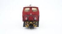 Fleischmann N Diesellok Rangierlok rot gelb Analog