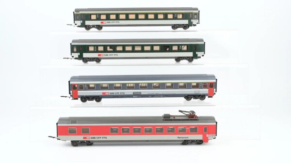 Märklin H0 Konvolut Grossraumwagen 1.Kl. 2.Kl. Abteilwagen 1.Kl. Restaurantwagen SBB-CFF-FFS