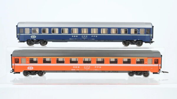 Märklin H0 Konvolut Abteilwagen 1.Kl. 2.Kl. SBB-CFF-FFS