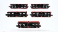Märklin H0 Konvolut Selbstentladewagen mit Klappdeckel DB