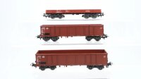 Märklin H0 Konvolut Hochbordwagen Niederbordwagen DB