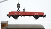 Märklin H0 Konvolut Kranwagen mit Kranschutzwagen Fasswagen gedeckter Güterwagen Gebr. Märklin DB/u.a.