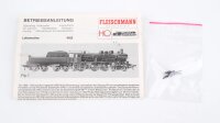 Fleischmann H0 4162 Dampflok BR 038 547-6 DB Gleichstrom