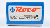 Roco H0 63201 Dampflok mit Tender BR 18 201 DB Gleichstrom
