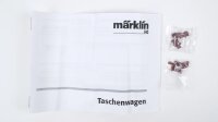 Märklin H0 47452 Taschenwagen mit Tankcontainern  Sdgkms 707 der DB AG